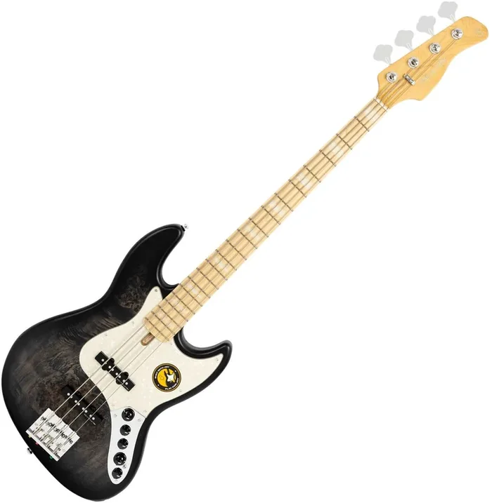 Sire Marcus Miller V7 Ash Reissue 4 Transparent Black Satin Basse électrique