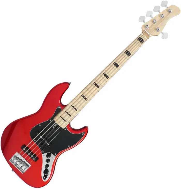Sire Marcus Miller V7 Vintage Alder-5 2nd Gen Bright Metallic Red Basse 5 cordes