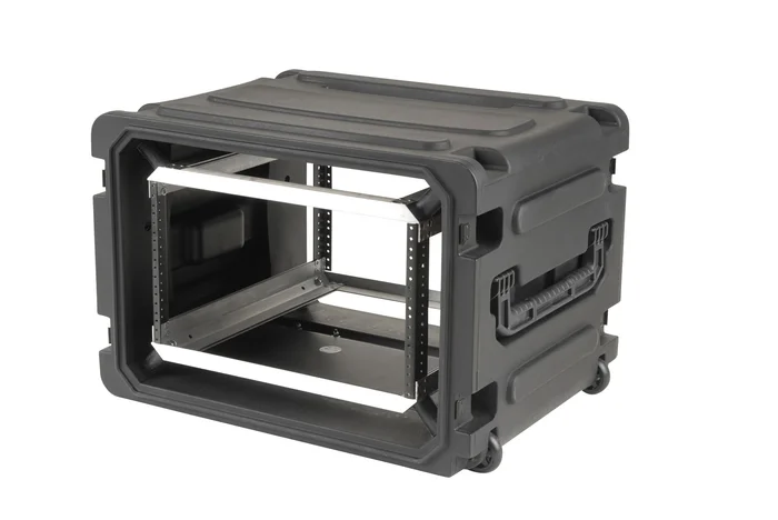 SKB 3SKB-R06U20w – Flight Case Rack 6u Profondeur 20&Prime; avec Roulettes