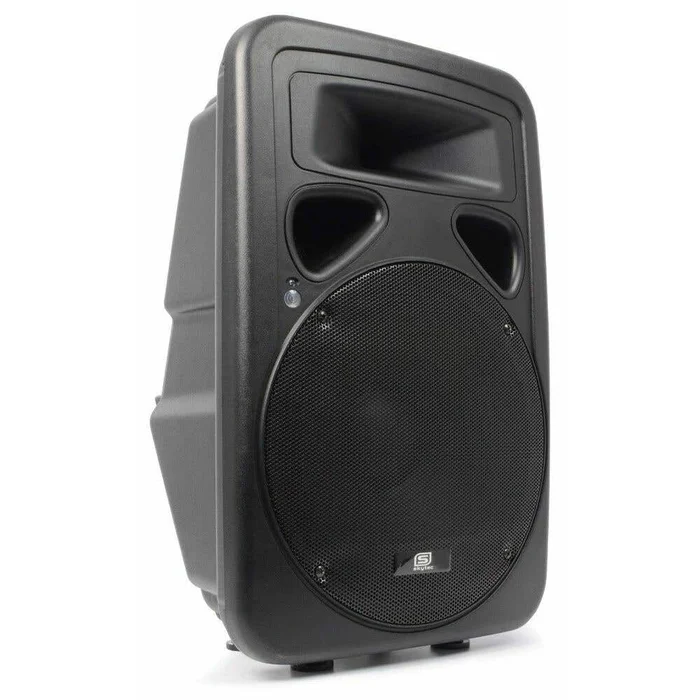 SkyTec SP1500A – Enceinte Active 15″, 800 Watts, Boitier ABS Solide avec Poignées