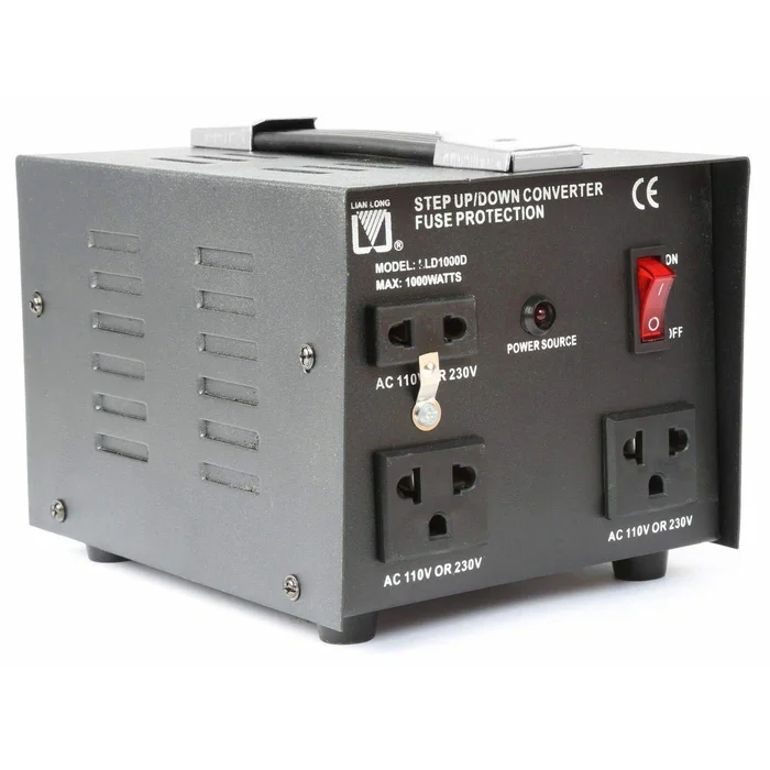 Skytronic CNV1000W Convertisseur de Tension 220V/110V – 1000 Watts