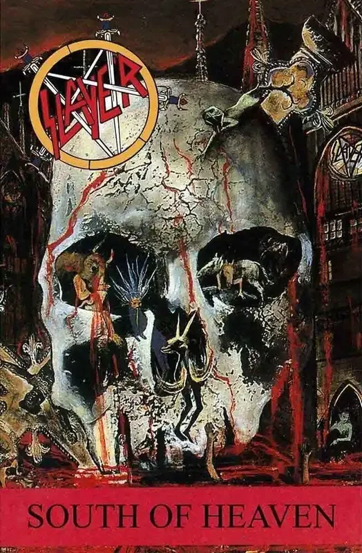 Slayer South of Heaven Drapeau