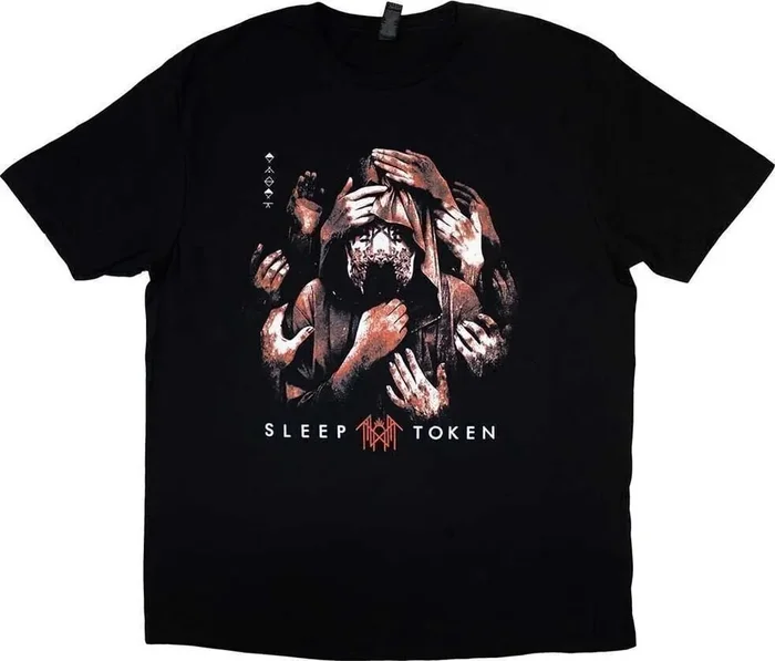 Sleep Token T-shirt Grabbing Hands Unisex Black L