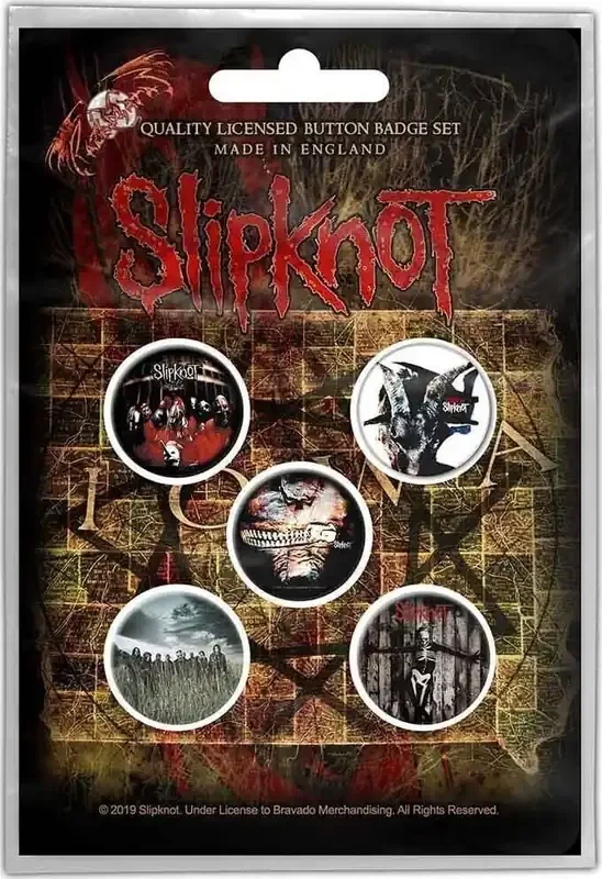 Slipknot Albums Badge
