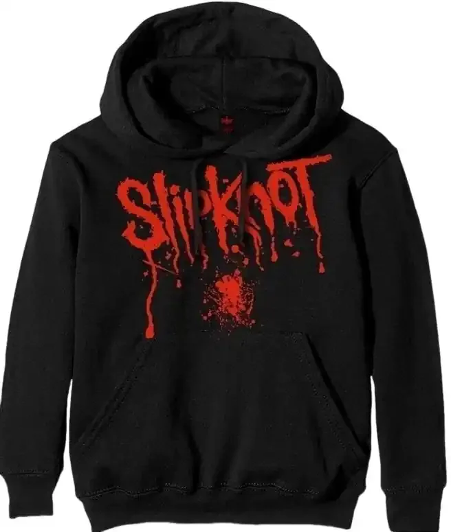 Slipknot Hoodie Splatter Unisex Black 2XL