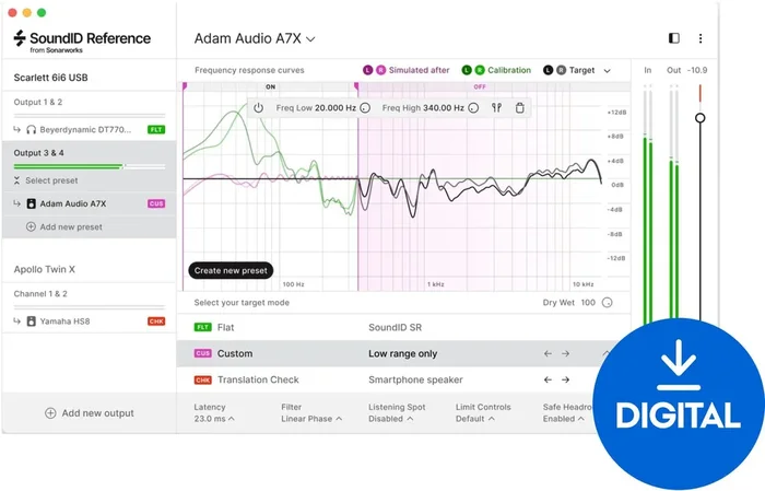 Sonarworks SoundID Reference for Studio (Produit numérique)