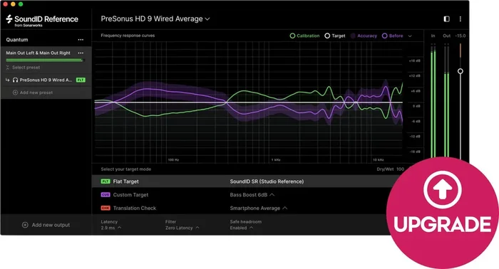 Sonarworks Upgrade Ref4 Headphone to SoundID for Headphones (Produit numérique)