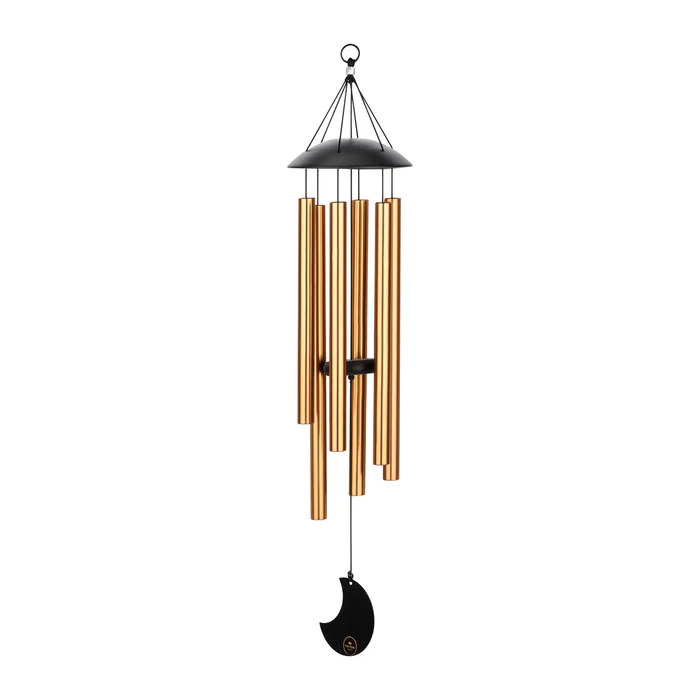 SONIC ENERGY Chimes Sonic Energy Moon 32&Prime;, Bronze