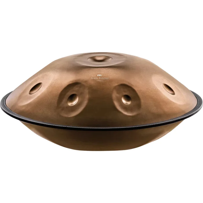 SONIC ENERGY HPSTL110CU – Handpan Sensory, acier inoxydable, F Pygmée, 11 notes, 440 Hz
