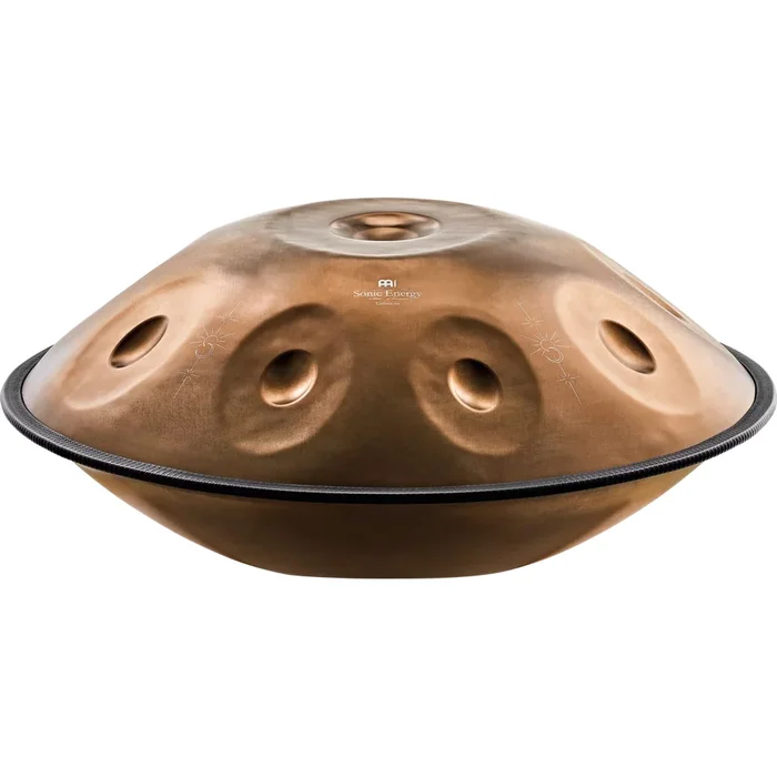 SONIC ENERGY HPSTL93CU – Handpan Sensory, acier inoxydable, Bb2 Amara, 9 notes, 432 Hz