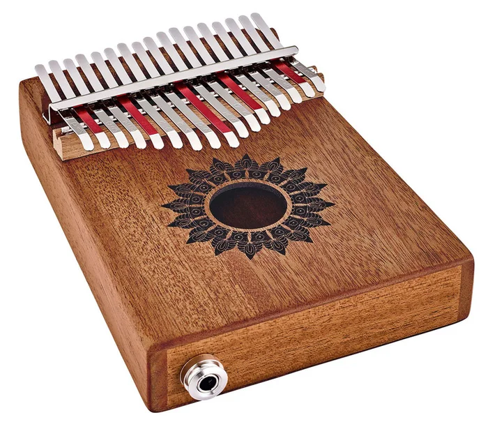SONIC ENERGY Kalimba Electro Acoustique 17 Notes, Do Majeur