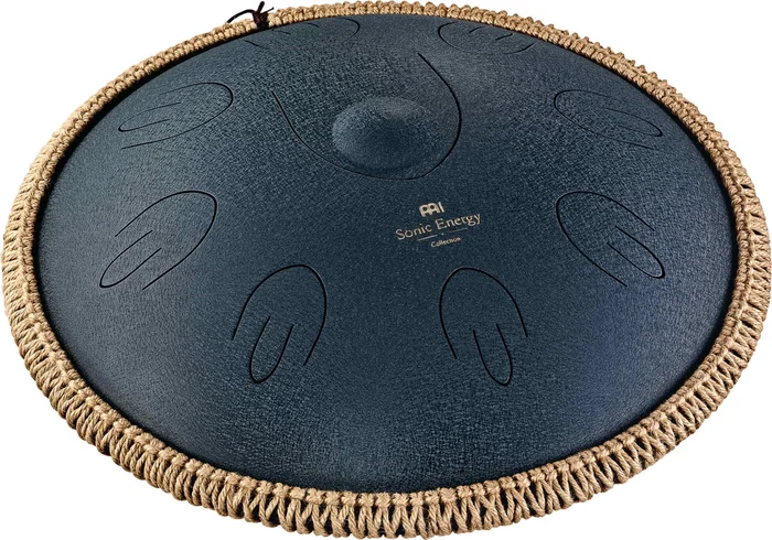 SONIC ENERGY Octave Steel Tongue Drum Bleu D Amara