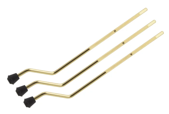 SPAREDRUM FTL1-540-105-BR Pieds Tom Basse Doré 540mm (500mm Utile) 10.5mm X3
