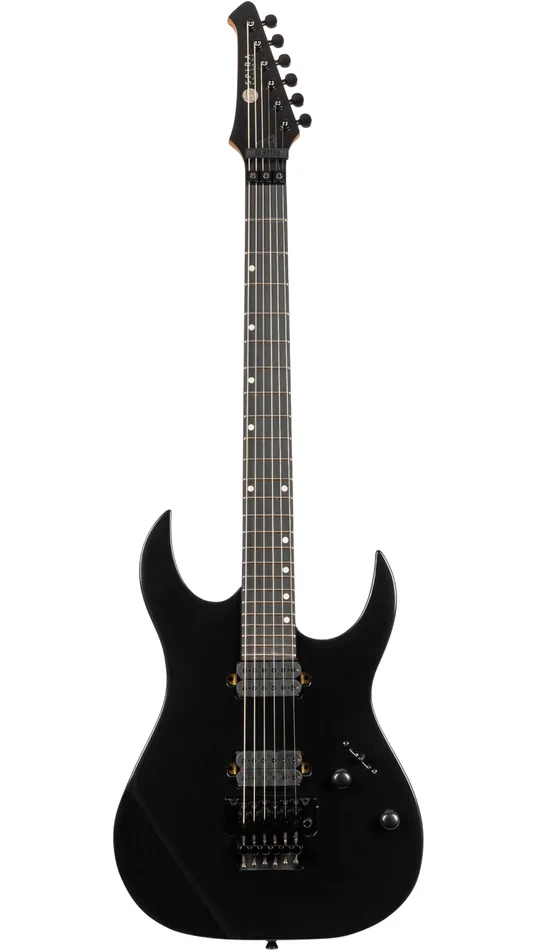 Spira Guitars S420BK Black Metallic