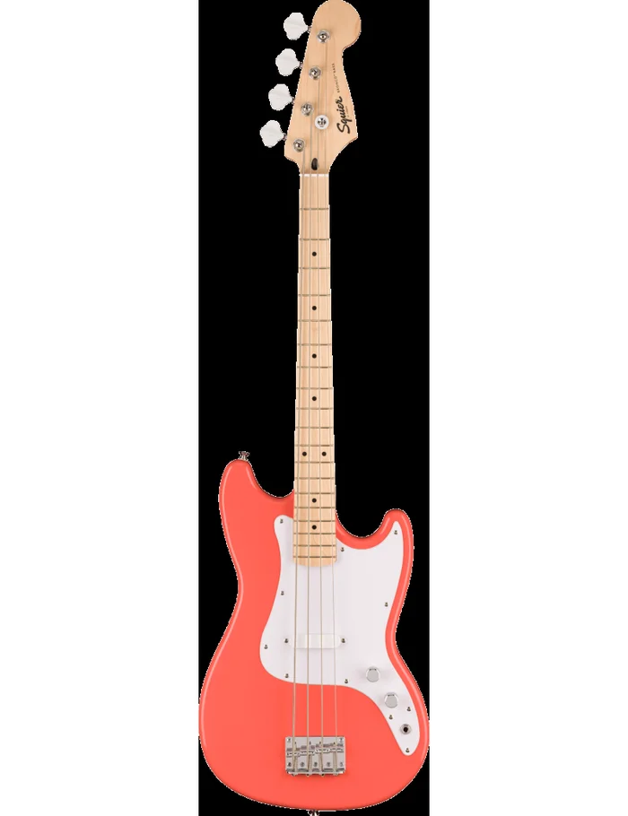 Squier Sonic Bronco Bass MN tahitian coral