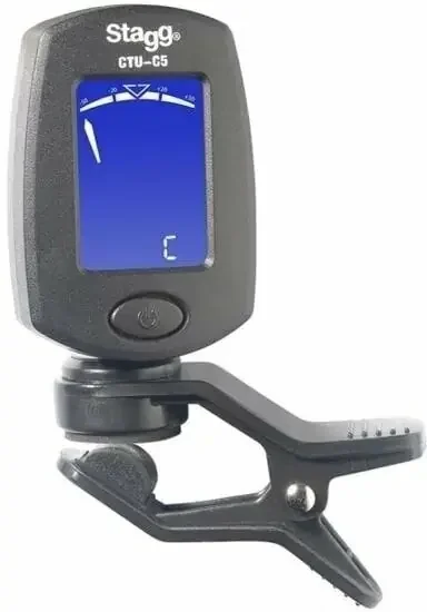 Stagg CTU-C5 BK Accordeur à pince chromatique