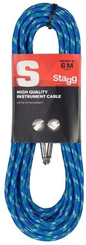 Stagg SGC6VT 6 m Droit – Droit Câble d‘instrument