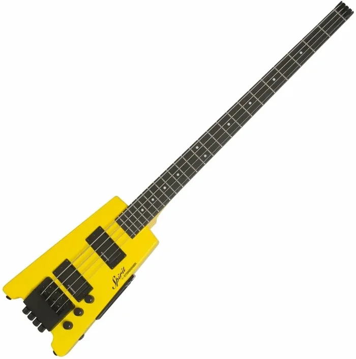 Steinberger Spirit Xt-2 Standard Bass Outfit 4-String Hot Rod Yellow Bass headless