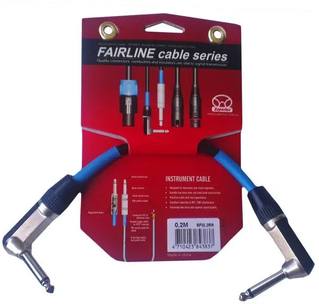 Superlux SFI0.2RR 20 cm Angle – Angle Câble de patch