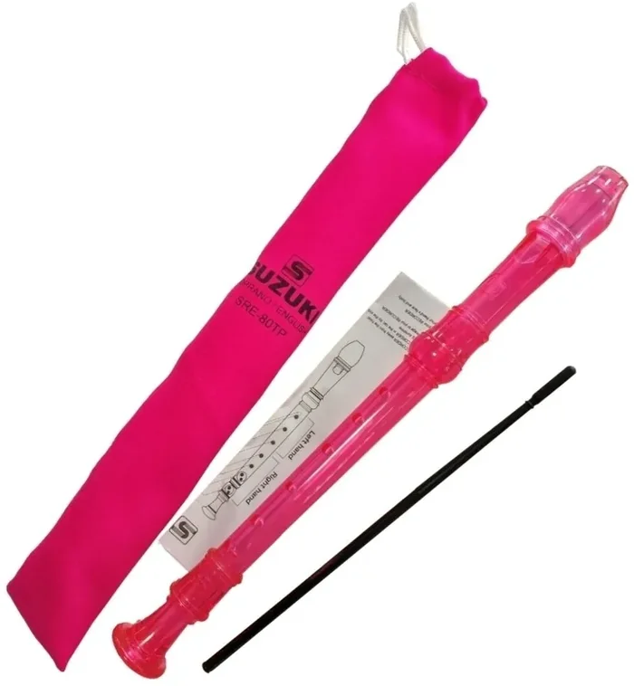 Suzuki Music SRE-80-PK Flûte à bec soprano
