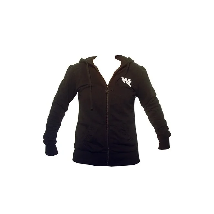 Sweat Capuche Wax Tailor « WT » – Femme – Noir