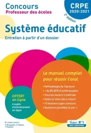 Système éducatif. Entretien à partir d&rsquo;un dossier, Edition 2020-2021