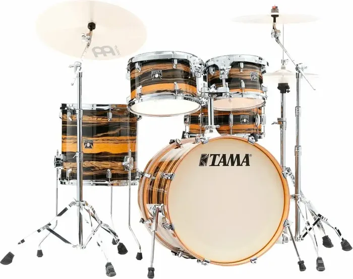 Tama CK50R-NET Superstar Classic Natural Ebony Tiger Wrap Batterie acoustique