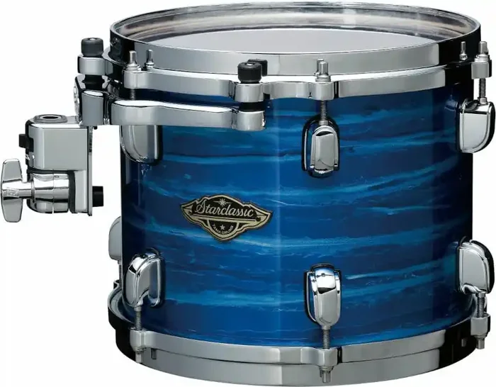 Tama WBST10R-LOR Starclassic/Walnut Birch 10″ Ocean Blue Ripple Tom