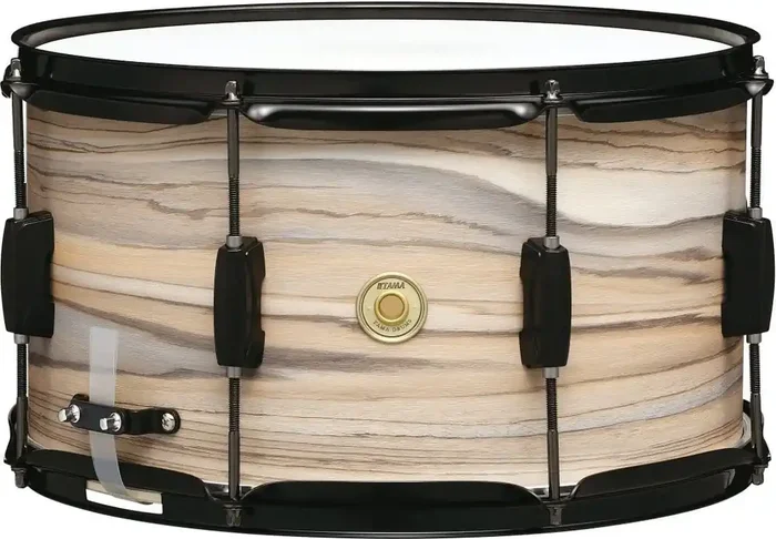 Tama WP148BK-NZW Woodworks 14″ Natural Zebrawood Wrap Caisse claire