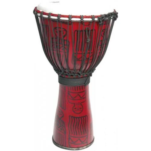 TANGA DJEMBE 9.5″ ROUGE SARONG
