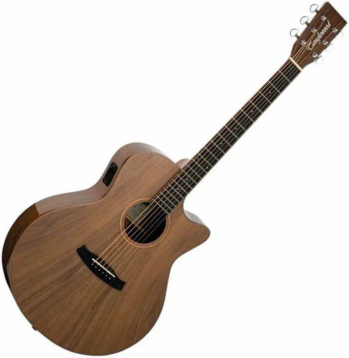 Tanglewood TW4 E VC BW Natural Gloss Guitare Jumbo acoustique-électrique