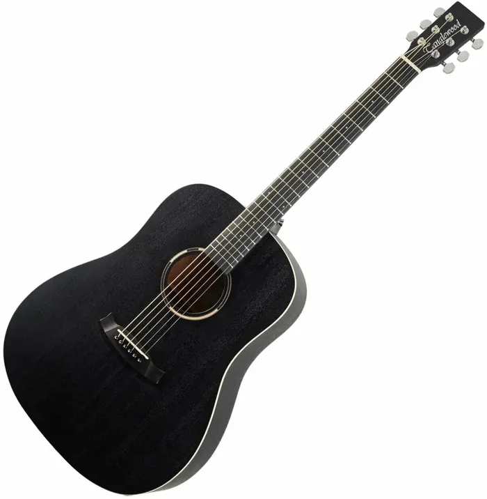 Tanglewood TWBB SD E Smokestack Black Guitare Dreadnought acoustique-électrique