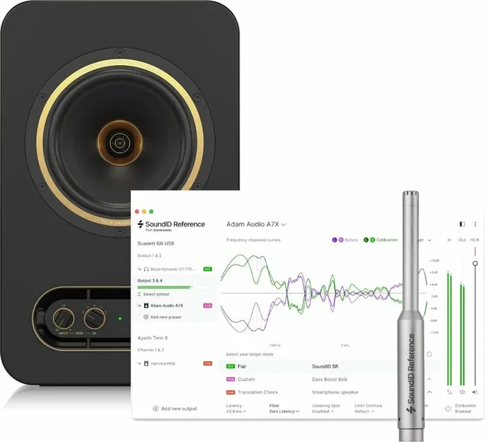Tannoy Gold 7 SET Moniteur de studio actif 2 pcs
