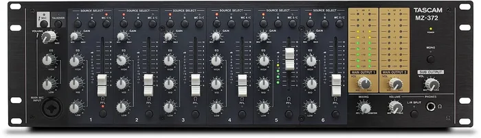 Tascam MZ-372 Tables de mixage rackable