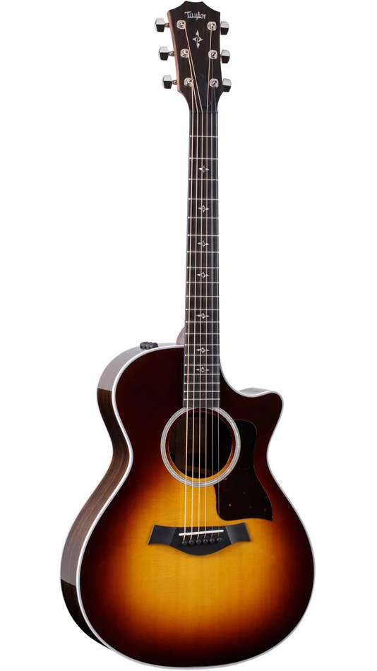 TAYLOR GUITARS 412Ce Rosewood Tobacco Sunburst Top Grand Concert
