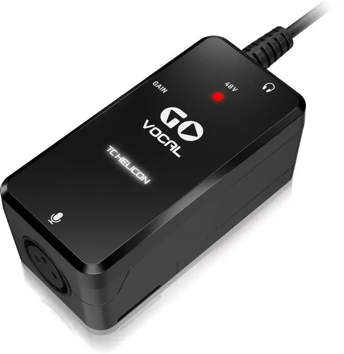 TC Helicon GO Vocal Interface audio iOS et Android
