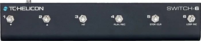 TC Helicon Switch-6 Pédalier pour ampli guitare
