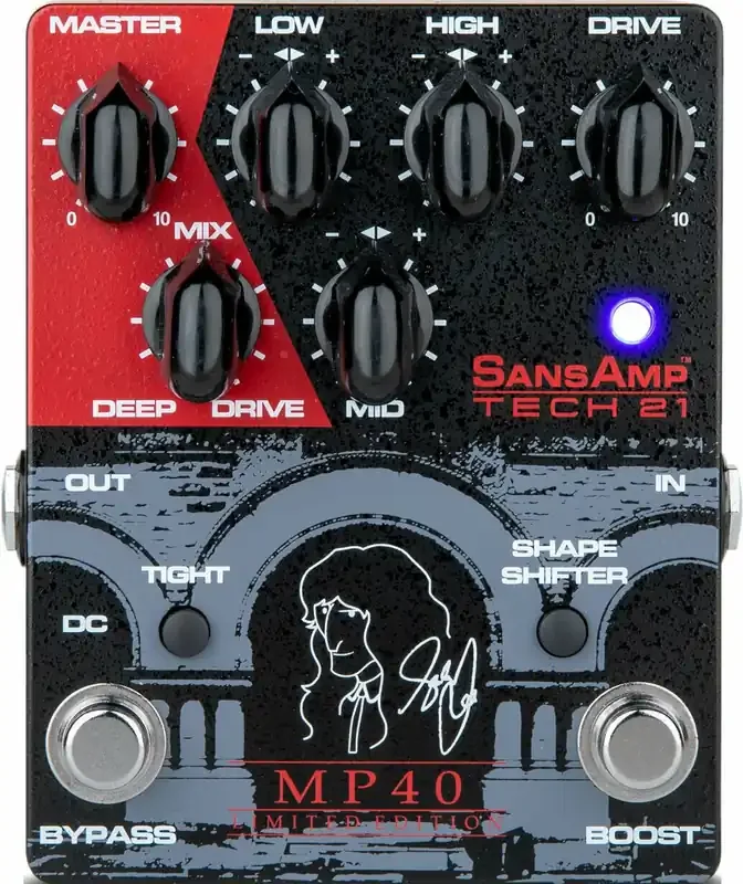 Tech 21 Geddy Lee MP40 Limited Edition Préamplificateurs et amplificateurs de puissance basse