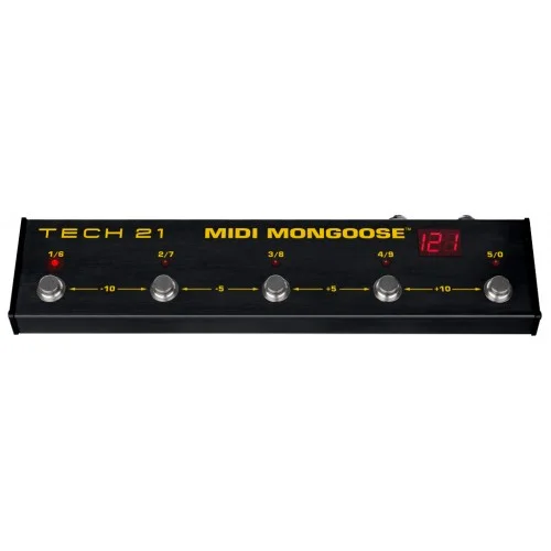TECH 21 MIDI MONGOOSE – PÉDALIER MIDI