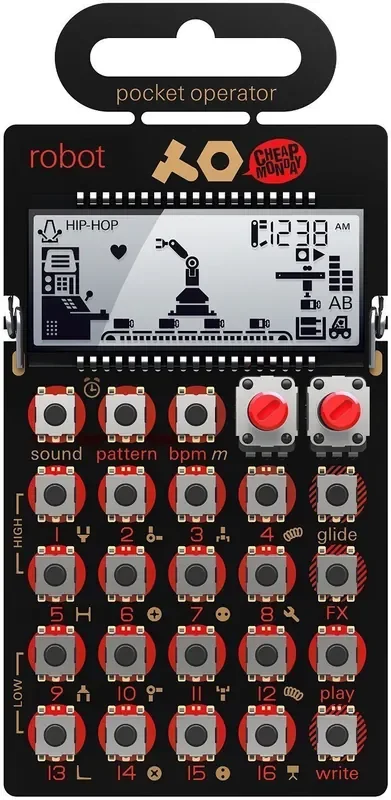 Teenage Engineering PO-28 Robot Synthétiseurs de poche