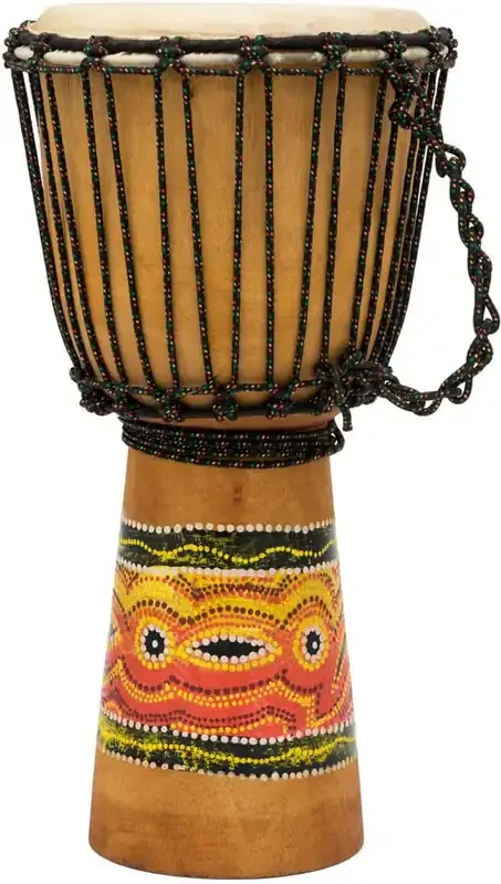 Terre Beginner Paint 50 cm Natural/Paint 9″ Djembé