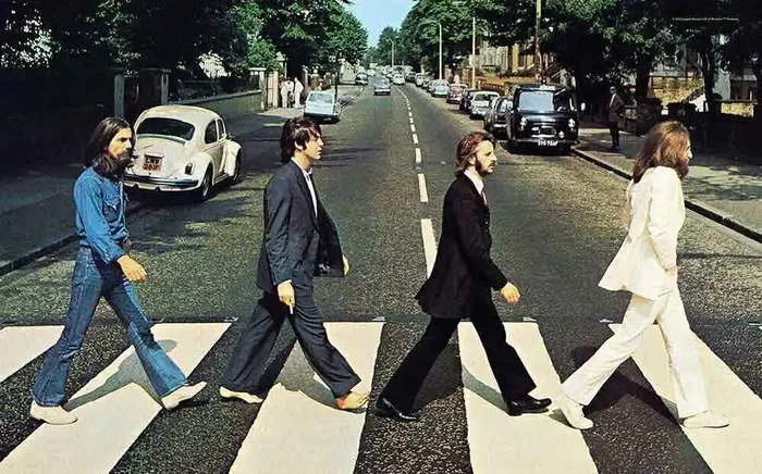 The Beatles Abbey Road Drapeau