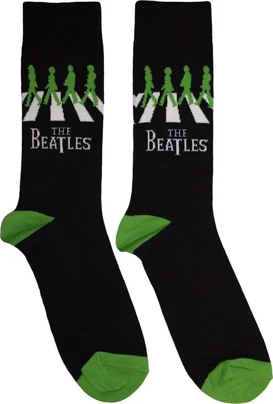 The Beatles Chaussettes Abbey Road Crossing Black 39-45