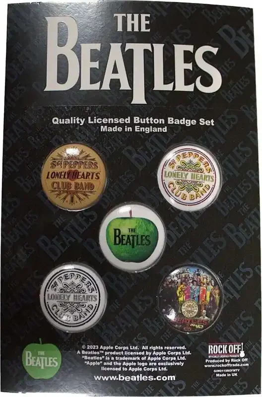 The Beatles Sgt Pepper Badge