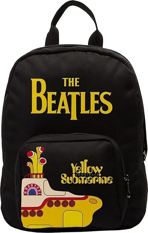 The Beatles Yellow Sub Film Sac à dos Black