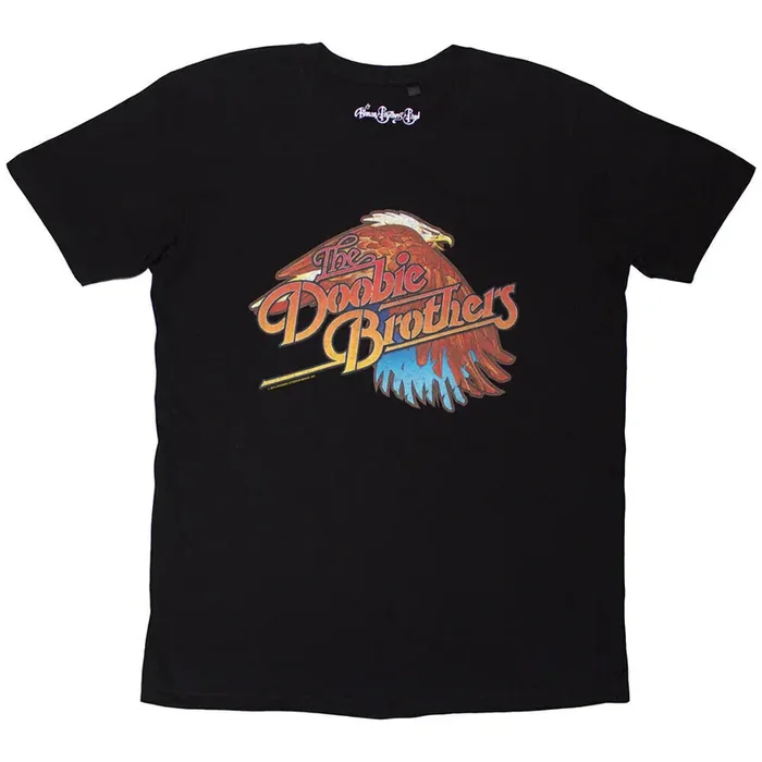 The Doobie Brothers T-shirt Eagle Unisex Black XL