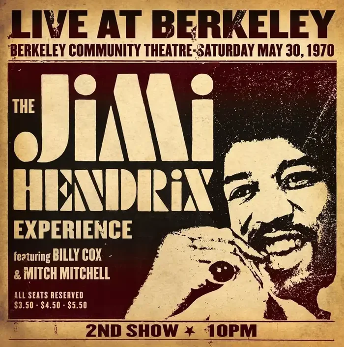 The Jimi Hendrix Experience – Live At Berkeley (2 LP)