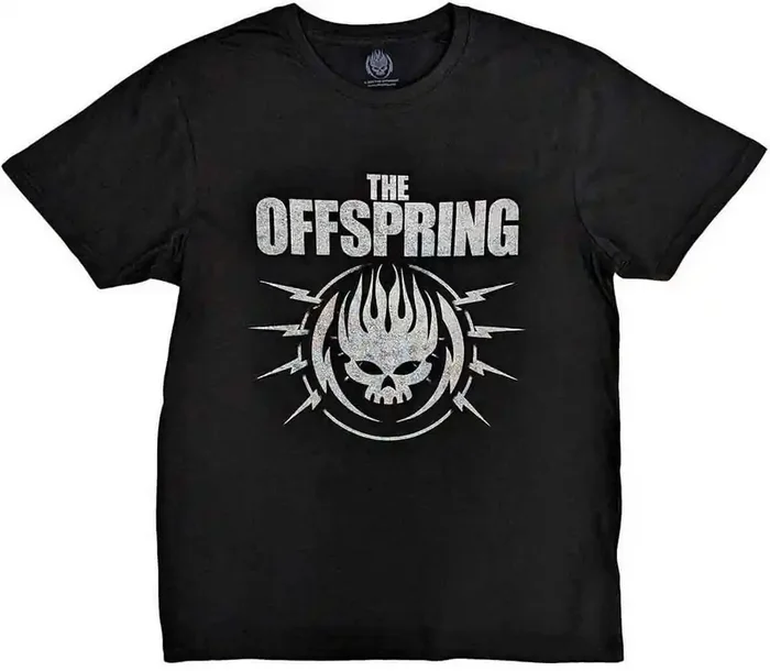 The Offspring T-shirt Bolt Logo Unisex Black XL