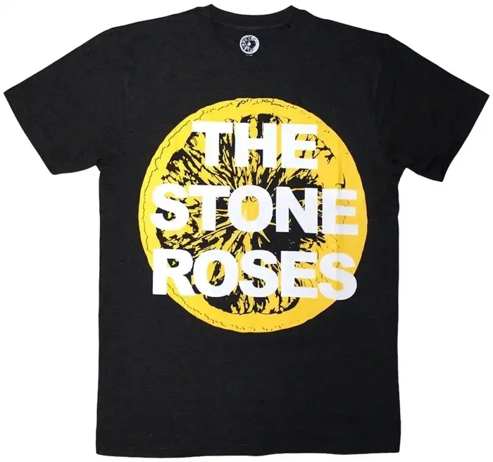 The Stone Roses T-shirt Large Lemon Unisex Charcoal Grey XL