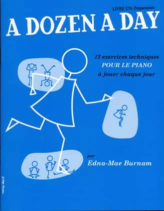 The Willis Music Company Burnam EDNA-mae – A Dozen A Day (vol.1: Preparatoire) En Francais